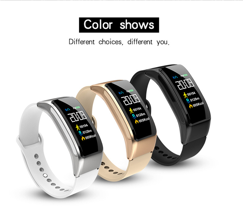 Smart Bracelet B31 with  Headset Smart Wristwatch