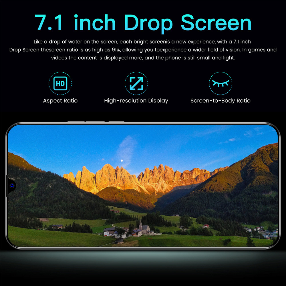 S60Pro 4G/5G Network 7.1 inch ink screen removable back cover 12+512GB of memory Android smartphones